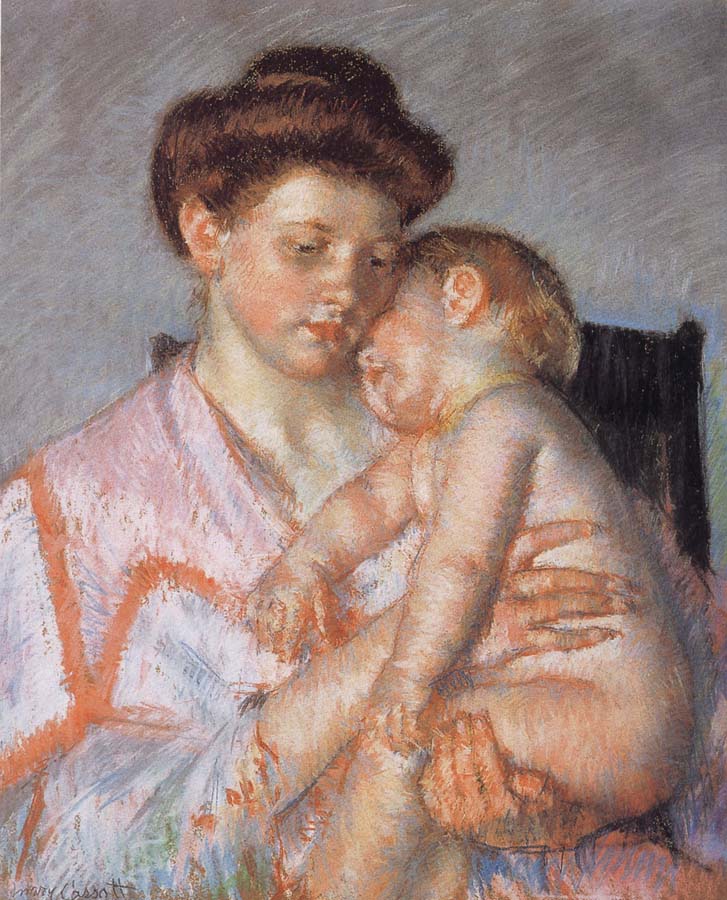 Mary Cassatt Sleeping deeply Child